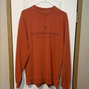 Southern Marsh Men's Rust Crewneck Sweater
